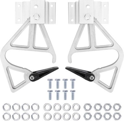 1 Pair Extension Ladder Locks, Aluminum Rung Locks Telescoping... 