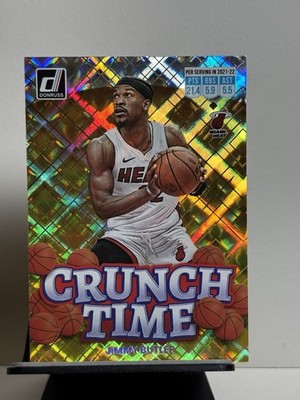 Jimmy Butler 2022-23 Donruss Crunch Time Diamond #12 - Golden State Warriors