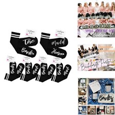 Wiffgo Bride Socks Bridesmaid Gifts Fuzzy Socks Bachelorette Party Wedding