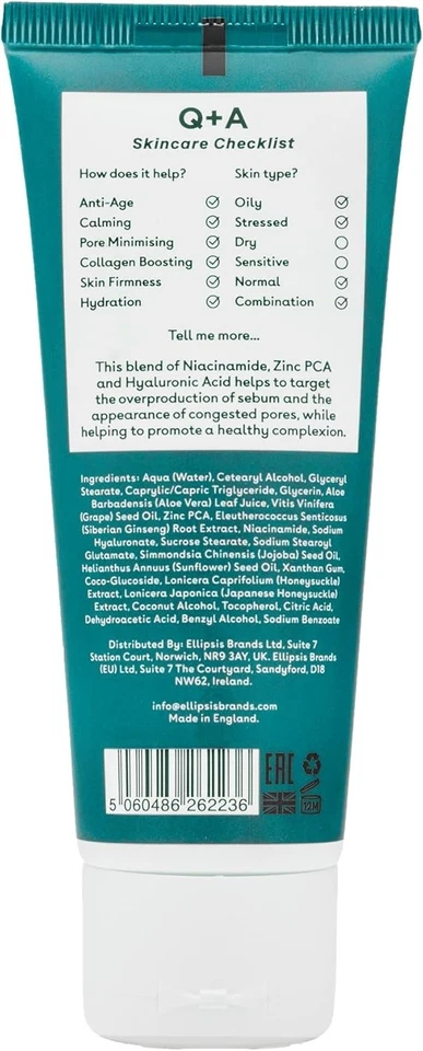 Zinc PCA Moisturizer 75ml - Anti-Blemish & Collagen Boosting Formula - image 4 of 4