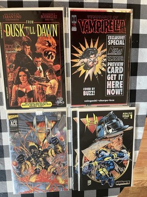 Lot of Vintage 90 s Harris and Dark Horse Comics. CHECK THEM OUT Set of 9 NEW