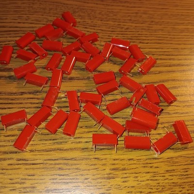 (50)Abbatron / HH Smith 325-102  Test, Accepts TIPS, 1/16'' PCB, Red, Gold Plated