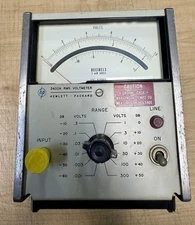HP 3400A RMS Voltmeter Used Hewlett Packard