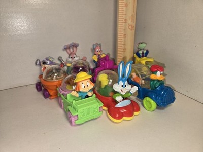 1990's Lot of McDonald's Happy Meal Vintage Looney Tunes Tiny Toons 7pc Lot
