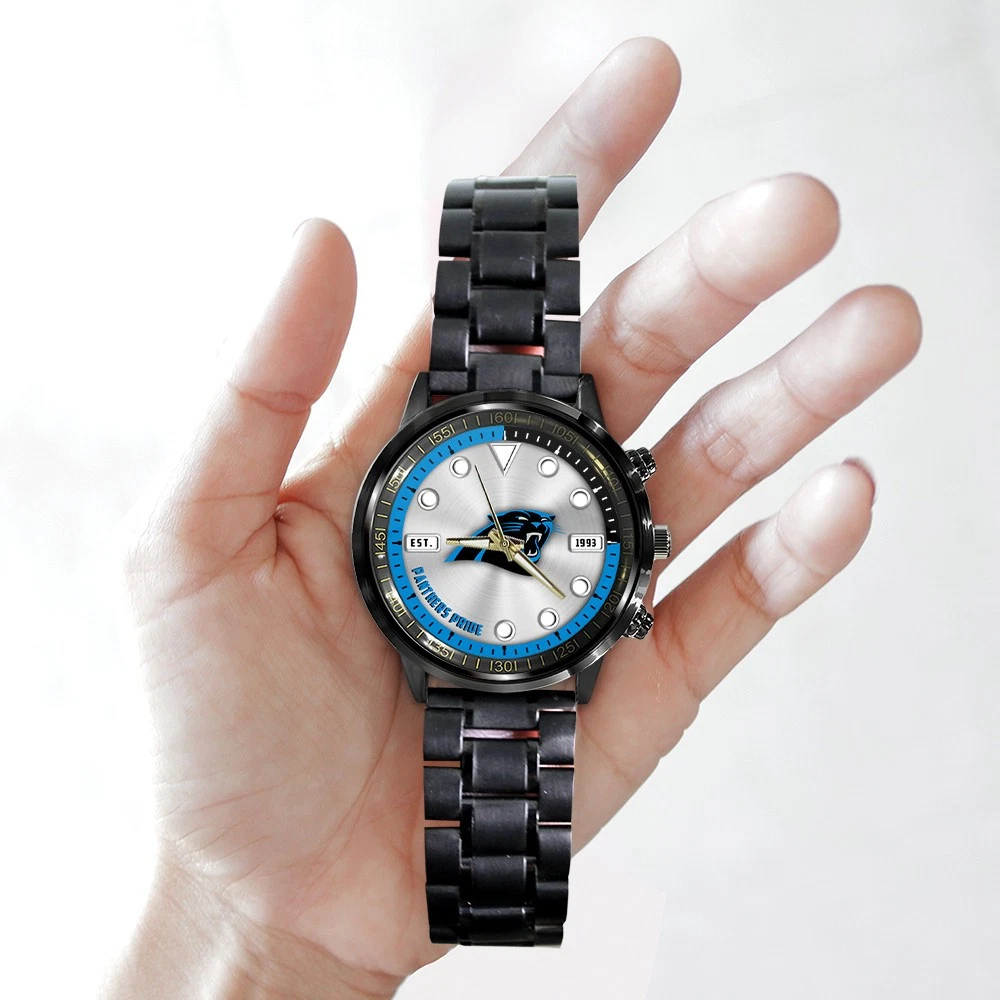 Panthers Stainless Steel Watch