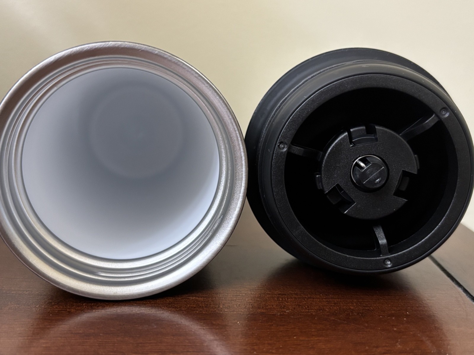 Corkcicle Commuter Cup Travel Mug Insulated Coffee Mug with Lid Burnt Wood