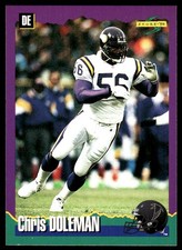 Chris Doleman 1994 Score #217 Falcons NFL READ FREE SHIPPING AutographDen