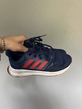 Adidas Boys Runfalcon K F36543 Blue White And Red Size 13K