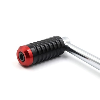 Shifter Pegs Touring Softail Sportster Dyna Black & Red Motorcycle Fit