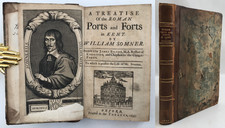 1693 FIRST EDITION Sommer ROMAN PORTS & FORTS IN KENT Treatise History Memoir
