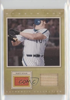 2012 Panini Golden Age Museum Authentic Collection Material Rusty Staub #11 qf6