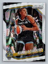 2025 Panini Prizm WNBA Kamilla Cardoso White Seismic Prizms #89