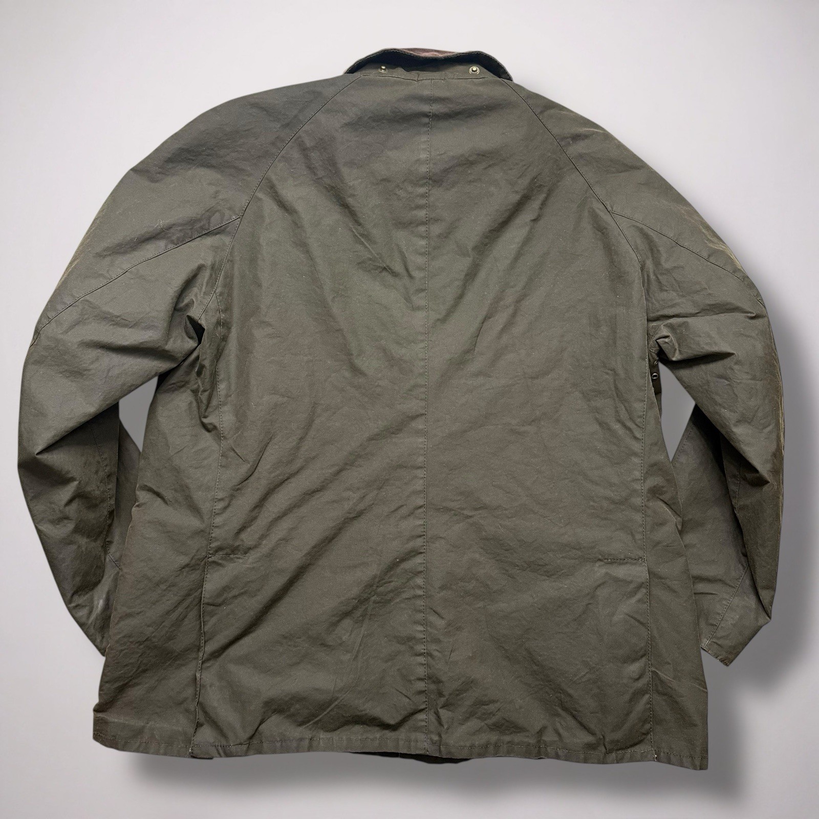 Barbour Ashby Wax Jacket Men’s XXL Olive image 4