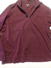 Tasso Elba Mens 1/4 Zip up Sweater Xl
