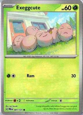 Exeggcute (Master Ball Pattern) [PRE - 001/131] Near Mint