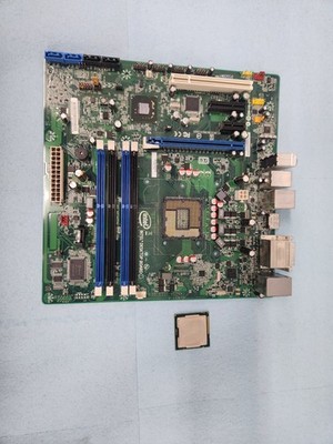 intel DQ67SW Motherboard With Intel I5-2500 SR00T 3.E0GHz CPU