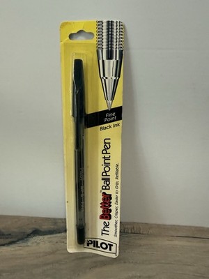 Vintage Pilot  The Better Ballpoint Pen  Fine Point Black Ink NEW NOS