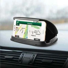 Dashboard GPS Phone Clip Universal Car Mount Phone Holder Stand Black Brackets