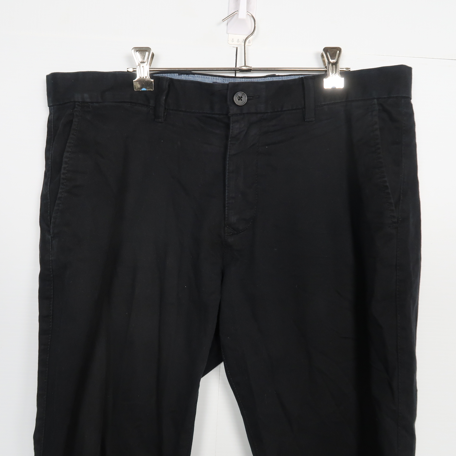 Gap Khakis Mens Pants Size 34 (W36 x L30) Black Straight Leg Pockets