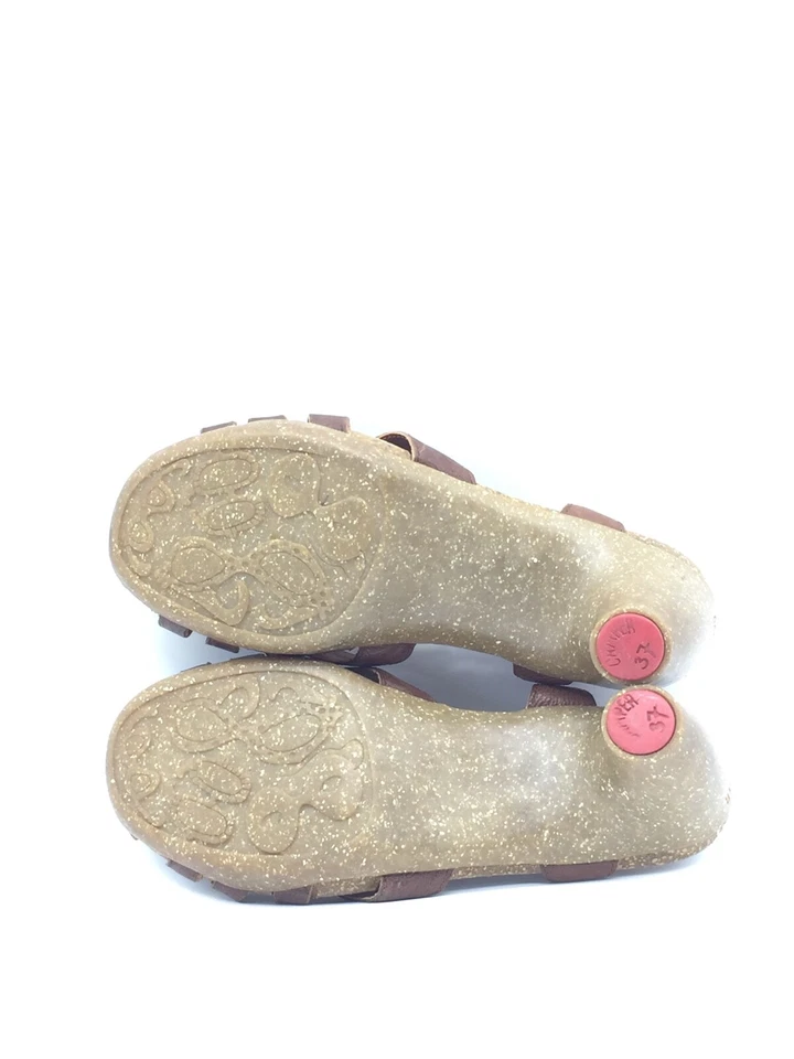 Camper Peu Nara Zapatos De Tacón Marrón Para Mujeres T.37 US.6 UK.4 - Imagen 3 de 4