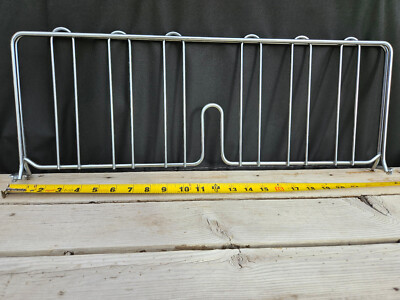 Metro Super Erecta Wire Shelving Dividers 24'' X 8'' DD24C Chrome Finish Lot Of 4