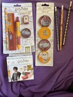 Harry Potter Stationary & Stickers Bundle - Rubbers, Sharpener, Ruler, Pens ++