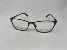 ESPRIT ET 17488 Color 535 52/16/135 FLEX HINGE BROWN EYEGLASSES :C50