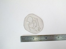 vtg 1960s 1970s Tattoo Flash acetate stencil Tough Parrot Head signed BR1