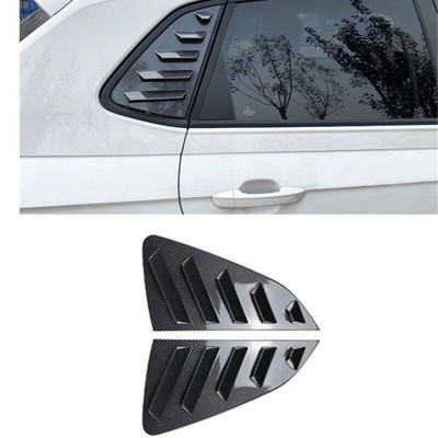 Blind Strip For Shutters For VW Polo MK6 Hatchback 17-23 Carbon Fibre Effect