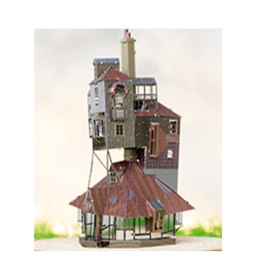 Metallmodell The Burrow in Farbe 3D Laser geschnitten Blech DIY Kit Hobby Geschenk