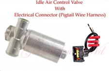 OE Spec Idle Air Control Valve W / Pigtail Electrical Connector Fits: BMW & SAAB