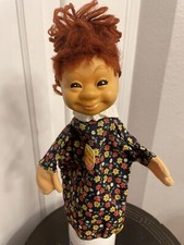 Steiff Vintage Flower Lady hand puppet
