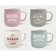 History & Heraldry Personalised Outdoor Mug J-Z