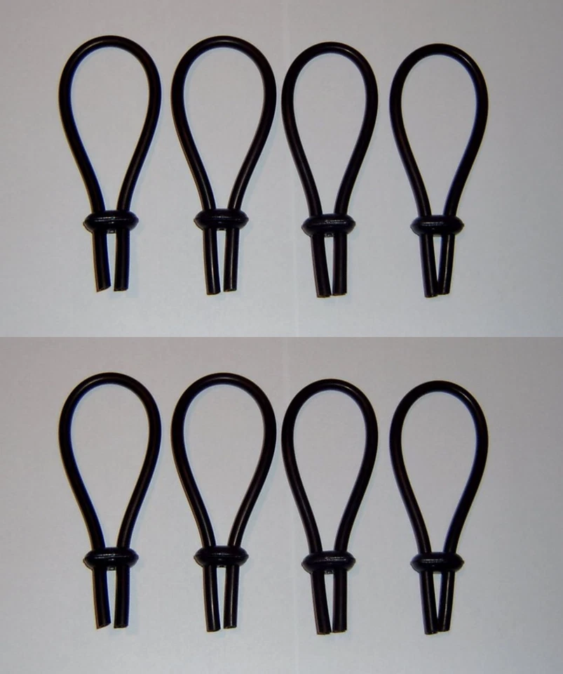 ESTIM-WORLD 2 m Silikonschlauch = 8 Schlingenelektroden TENS ESTIM E-STIM EROSTEK Reizstrom