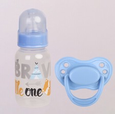 Reborn Dolls Magnetic Pacifier Feeding Bottle for Baby Dolls Accessory Gifts DIY