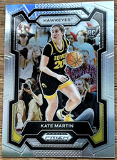 Kate Martin '24 Prizm DP RC Silver Prizm Iowa Hawkeyes / Las Vegas Aces