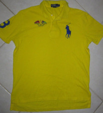 MENS LARGE POLO RALPH LAUREN CHEST 44 YACHT CLUB BIG PONY  3