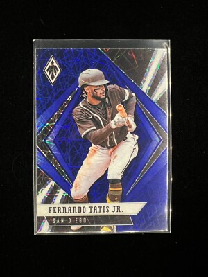 Fernando Tatis Jr. - 2021 Chronicles Phoenix Blue Velocity Prizm