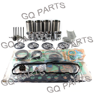 4JK1 4JK1T For ISUZU Engine Overhaul Rebuild Kit Engine Excavator Loader New