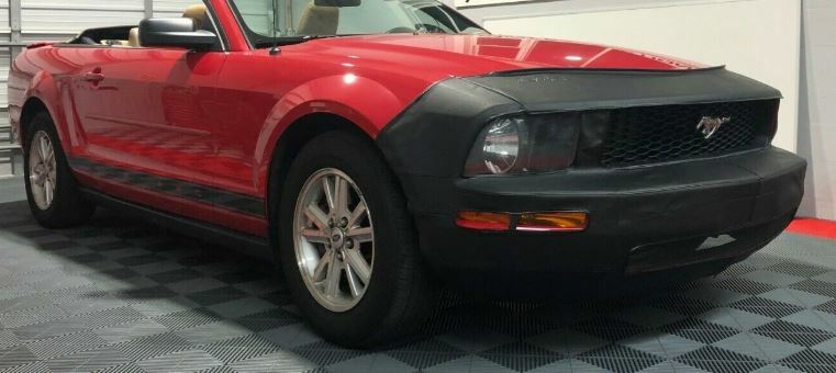 LeBra Front End Mask Bra – 2005-2007 Ford Focus, Without Street Package, Black Vinyl