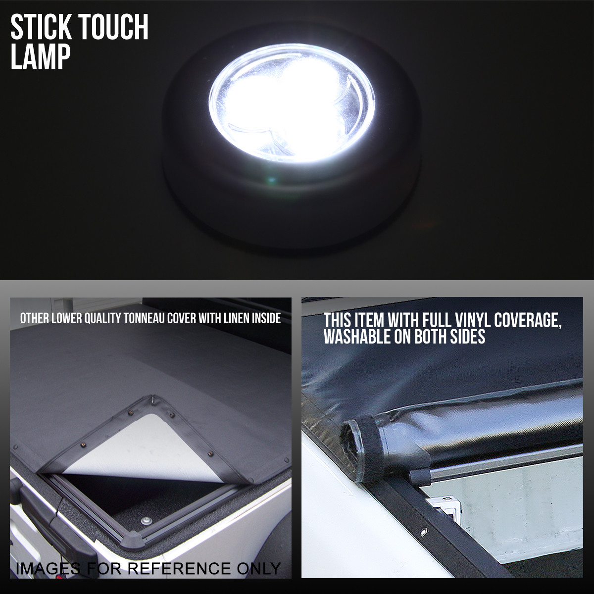 Maxmate Roll Up Truck Bed Tonneau Cover Works With 2015 2019 Ford F 150 Styles For Sale Online Ebay