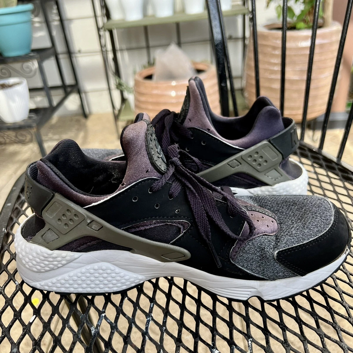 Men's shoes Nike Air Huarache Black/ Black/ Anthracite