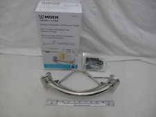 (1) NEW Moen Home Care Designer Grab Bar w/ Corner Shelf - CHROME - LR2354DCH