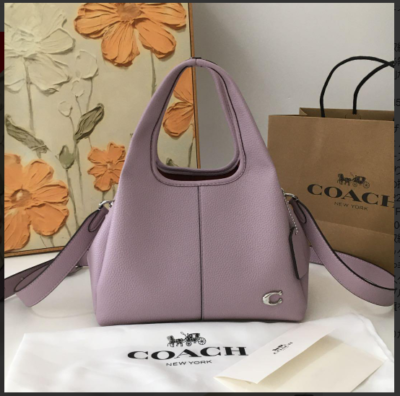 バッグ COACH Shoulderbag hobo halfmoon purple COACH Shoulderbag hobo halfmoon purple
