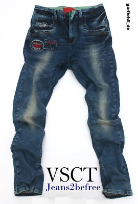VSCT Denim Hose *Harrison 5-Pocket customized* Pump Jeans *Die GERADE *NEU