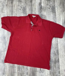 burberry brit red shirt