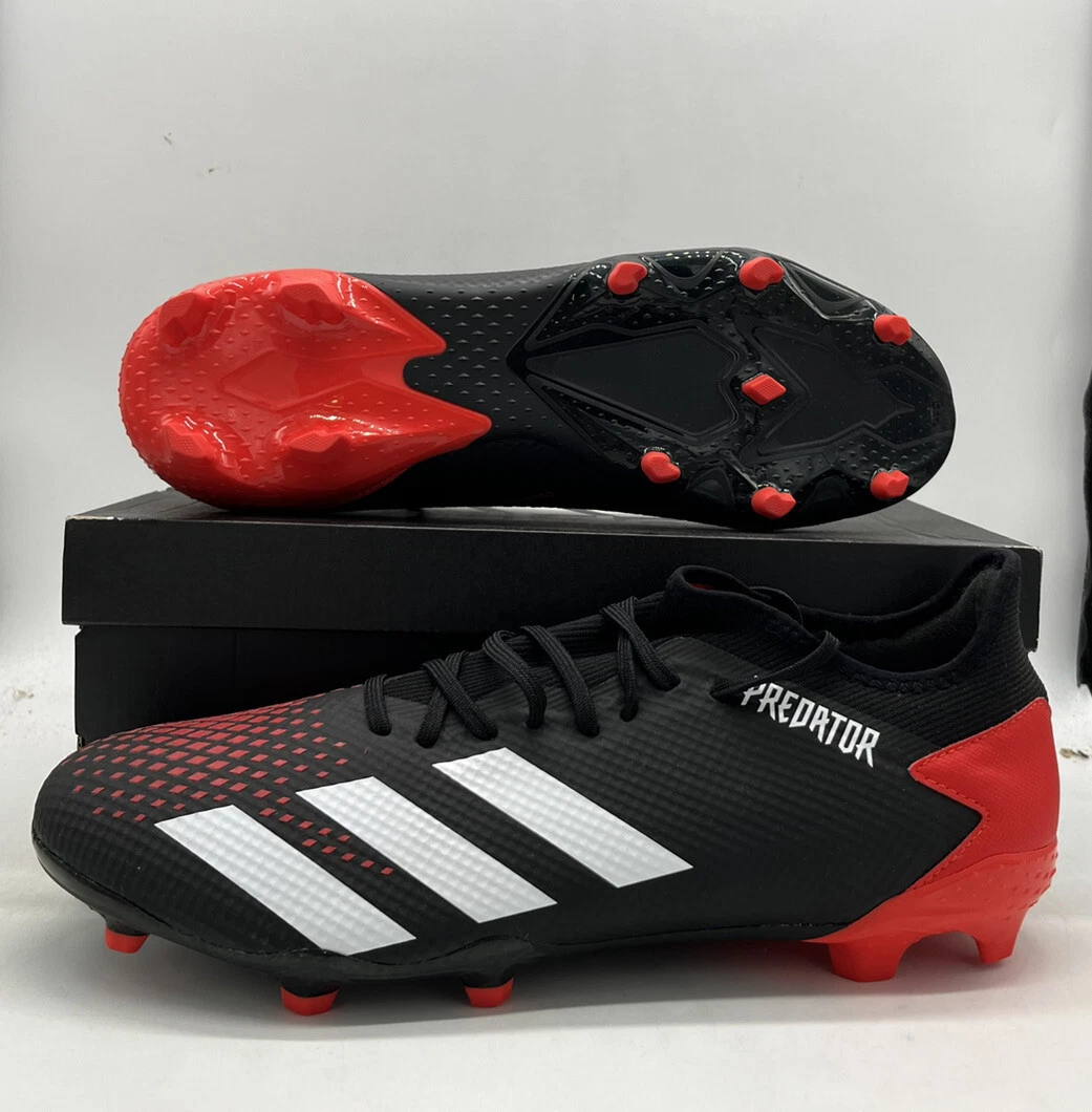 Adidas Predator 20.3 Red Soccer Cleats Shoes EE9556 Mens Size | eBay