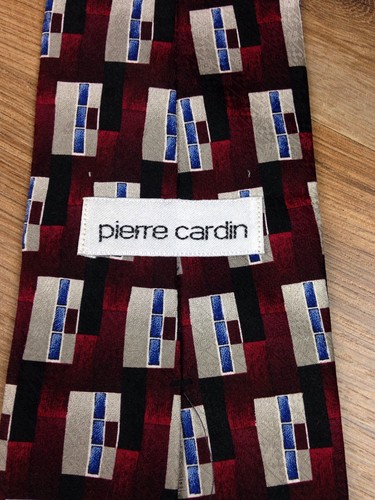 Men's Pierre Cardin Silk Neck Tie EUC (T) - Picture 4 of 6