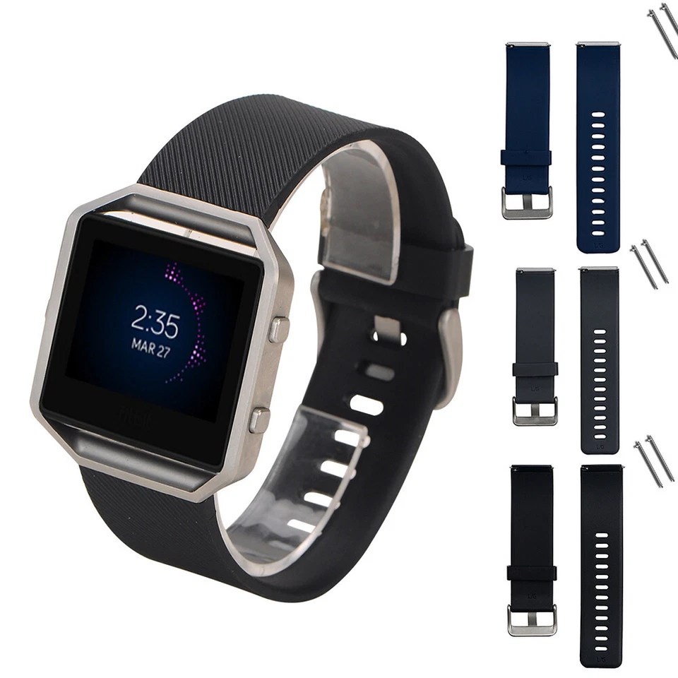 Ersatzarmband Aus Silikonkautschuk Für Fitbit Blaze Watch△ С - Bild 3 von 4