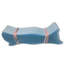 66mm x 56mm 200 ga Clear PVC Shrink Bands - Qty 250 - Non-Perforated